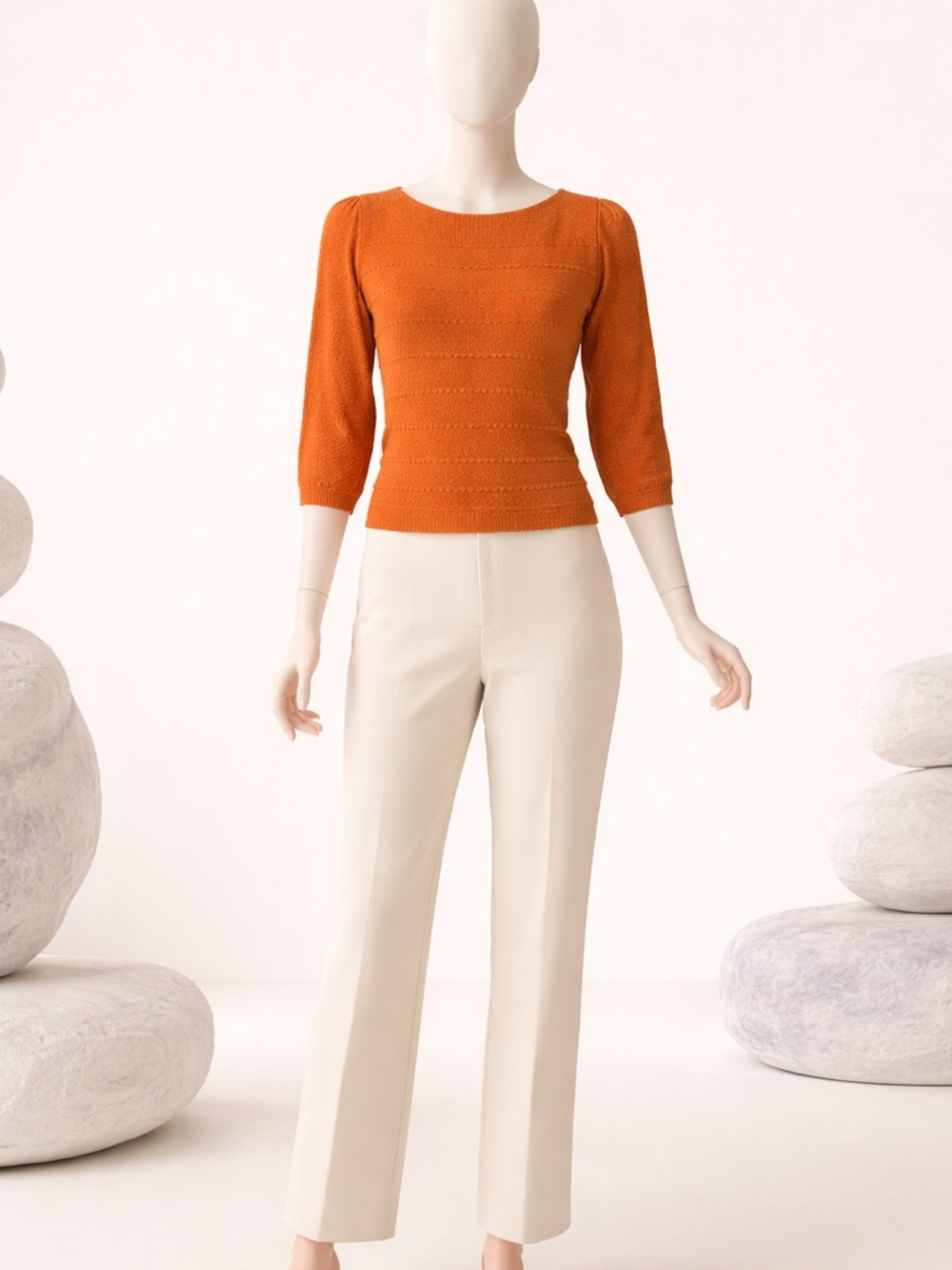 Loft Burnt Orange Sweater